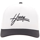 Men's Hooey White and Black "Mark Out" Cap 2601T-WHBK