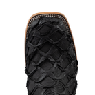Men's Horse Power Top Hand Black Matte Big Bass with 13" Honey Crazyhorse Top HP8062