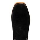 Men's Horse Power Top Hand Black Suede with 13" Dark Blue Goat Top HP9502