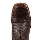 Men's Horse Power Top Hand Chocolate Caiman Belly with 13" Navy Explosion Top HP8065