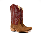 Men's Horse Power Top Hand Snuff Waxy Commander with 13" Red Weatherford Goat Top HP9501