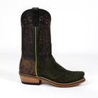 Men's Horsepower High Noon Green Suede Cutter Toe Boots HP9519