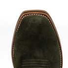 Men's Horsepower High Noon Green Suede Cutter Toe Boots HP9519