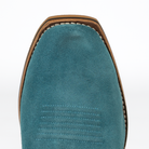 Men's Horsepower High Noon Turquoise Suede Cutter Toe Boots HP9515