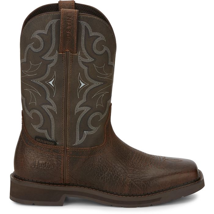 Men's Justin Amarillo 11" Waterproof Work Boot SE4312 - Crazy House Western Wear