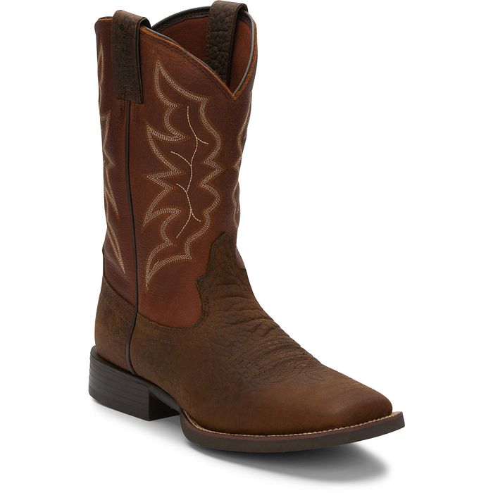 Men's Justin Chet 11" Western Boot 7222 - Crazy House Western Wear