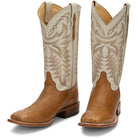 Men's Justin Pascoe 13" Smooth Ostrich 8294 - Crazy House Western Wear