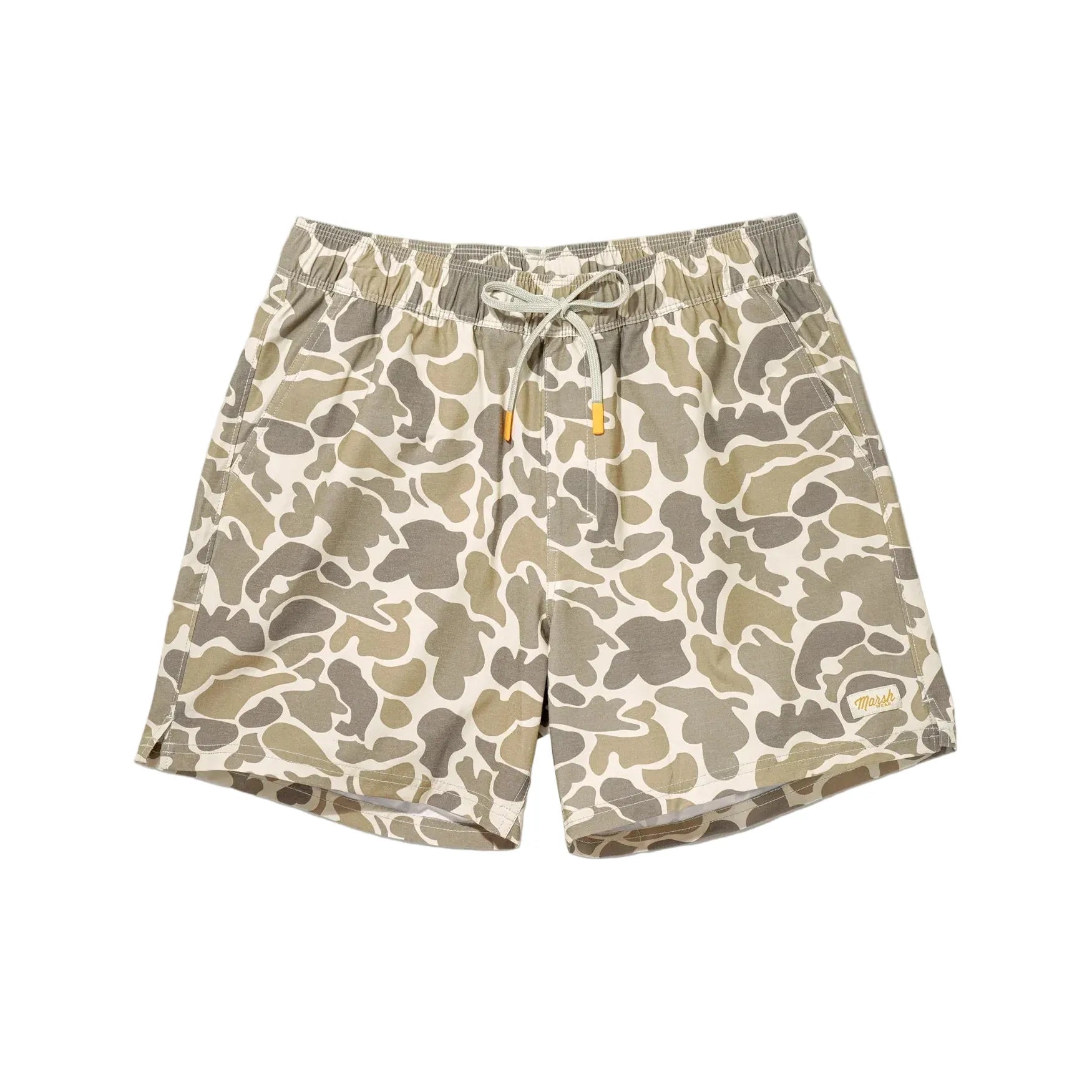 Men's Marsh Wear Khaki Mallard Camo Fulton 5" Volley Shorts MWS5014-KHMC