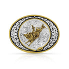 Men's Montana Silversmith Ranch Rope Bull Rider Buckle 6190-528