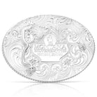 Men's Montana Silversmiths Classic Western Two-Tone Buckle With Longhorn 1255-767M