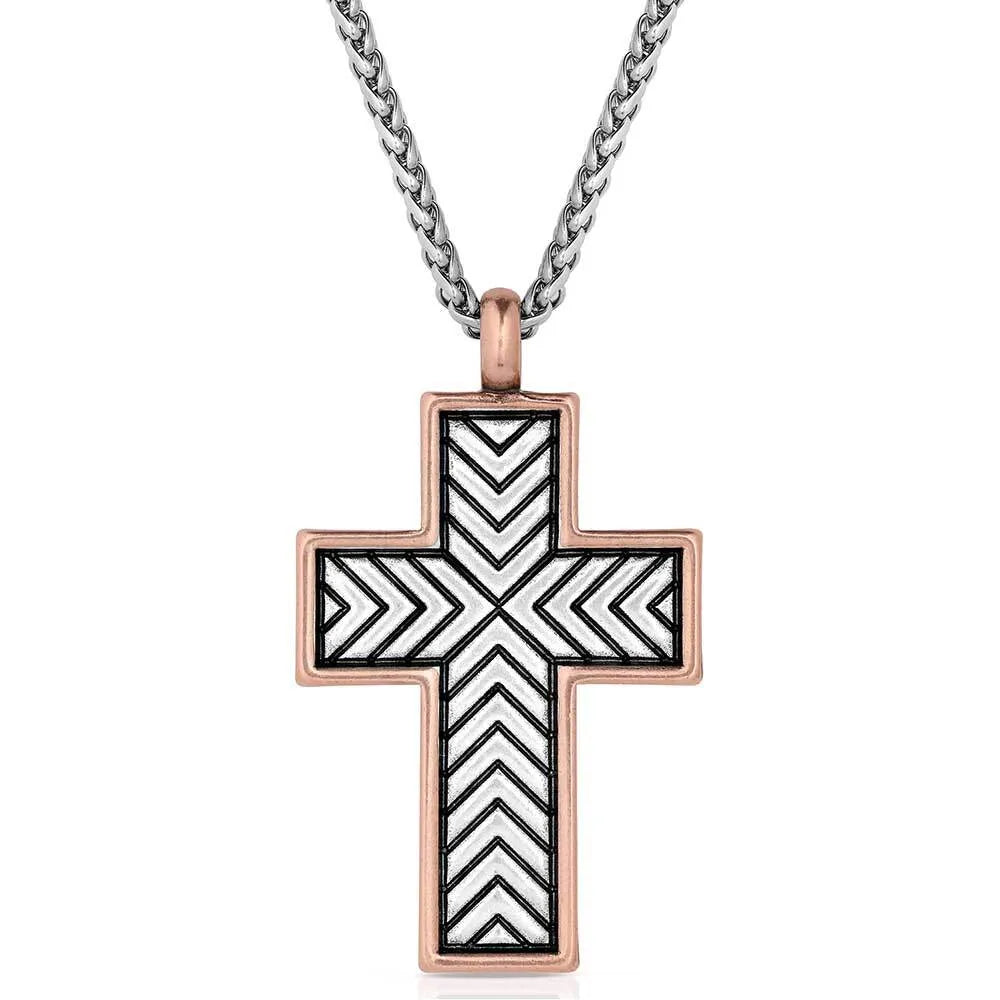 Men's Montana Silversmiths Faithful Destiny Necklace NC6008