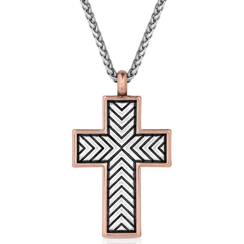 Men's Montana Silversmiths Faithful Destiny Necklace NC6008