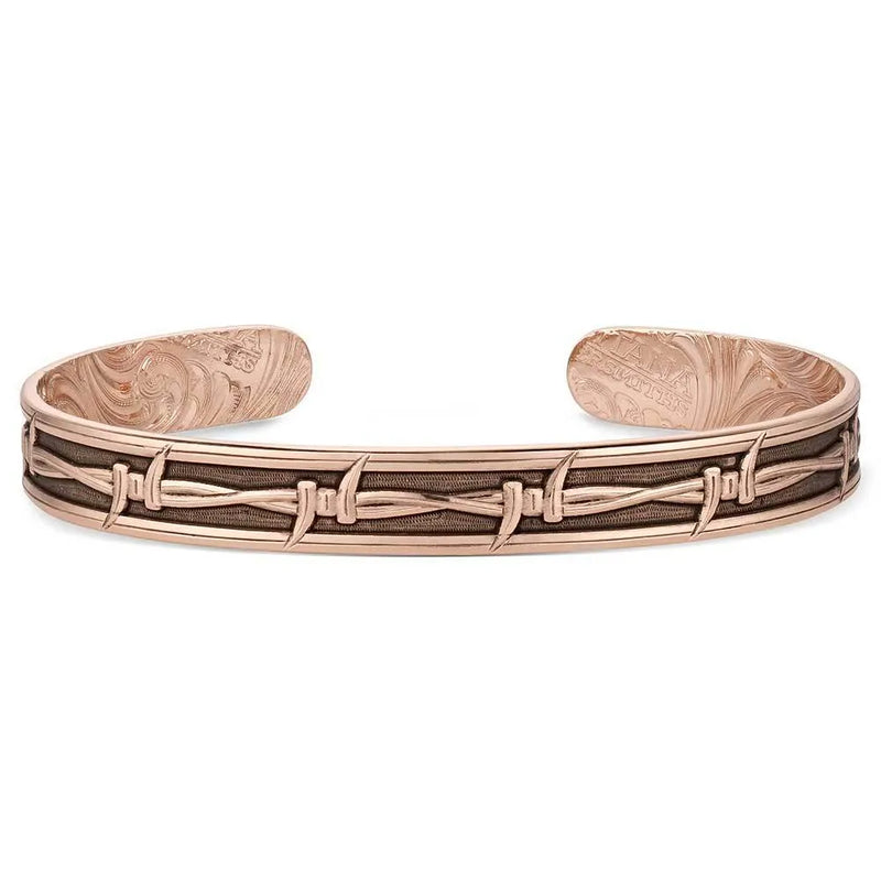 Men's Montana Silversmiths Riding Fences Bracelet BC6278RG