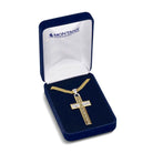Men's Montana Silversmiths Sunrise Mesa Cross Necklace NC5913