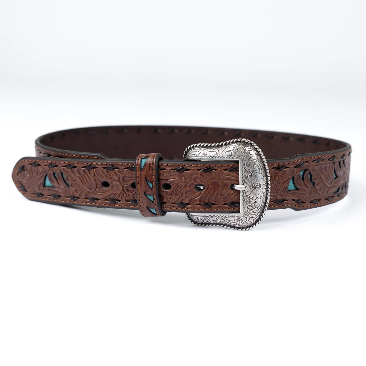 Men's Nocona Inlay Tooled Belt N2414608