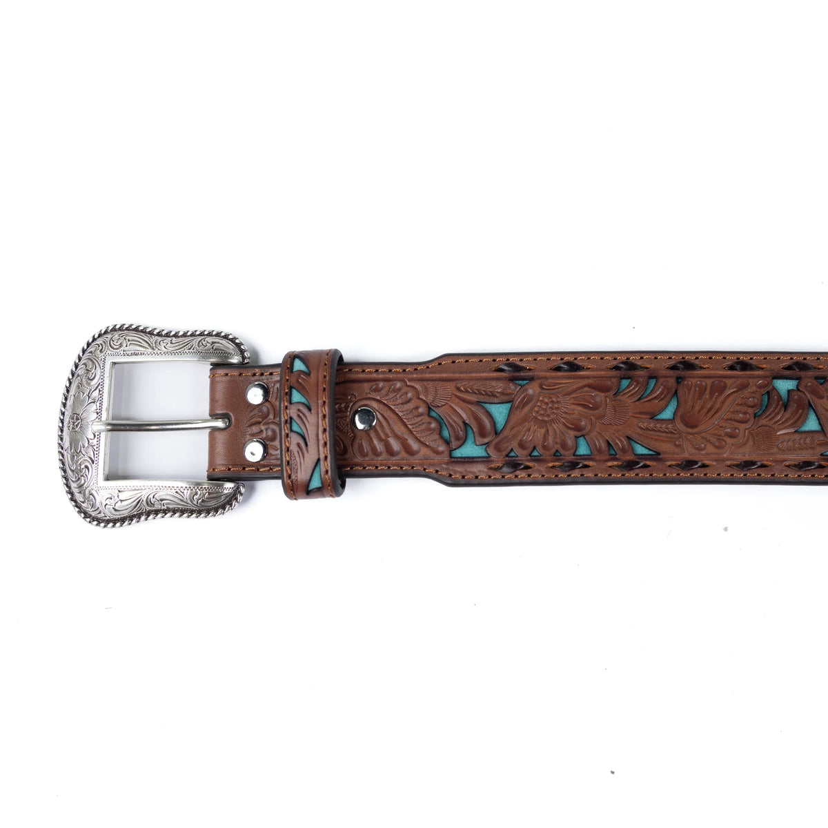 Men's Nocona Inlay Tooled Belt N2414608