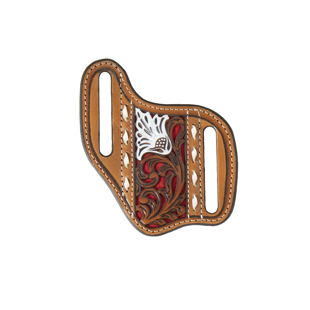 Men's Nocona Tan with Ran Underlay 100% Leather Knife Sheath 1806304