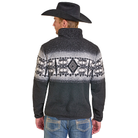 Men's Panhandle Fleece Border Aztec Pullover DM91C06185