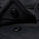 Men's Poncho Black "The Smokestack" Short Sleeve Button Up