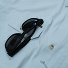 Men's Poncho "Blue Steel" Short Sleeve Button Up Shirt