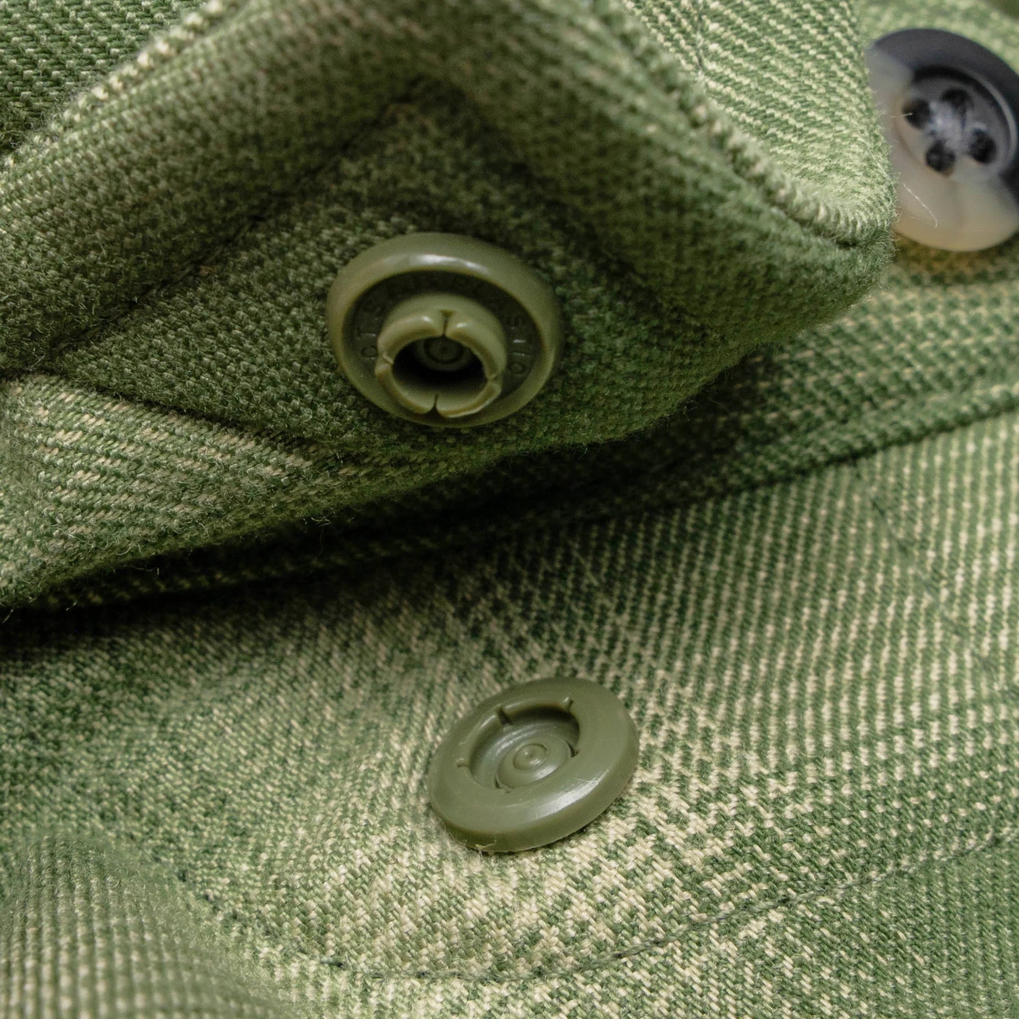 Men's Poncho Green "The Grand Junction" Long Sleeve  Button Up Shirt
