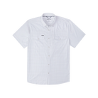 Men's Poncho Short Sleeve "The Auctioneer" White Snap Shirt