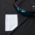 Men's Poncho The Charro Long Sleeve Black Snap Shirt