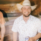 Men's Poncho "The Diamond Back" Short Sleeve Button Up