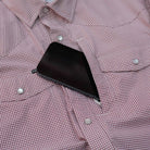 Men's Poncho "The Good Bull" Snap Up Shirt