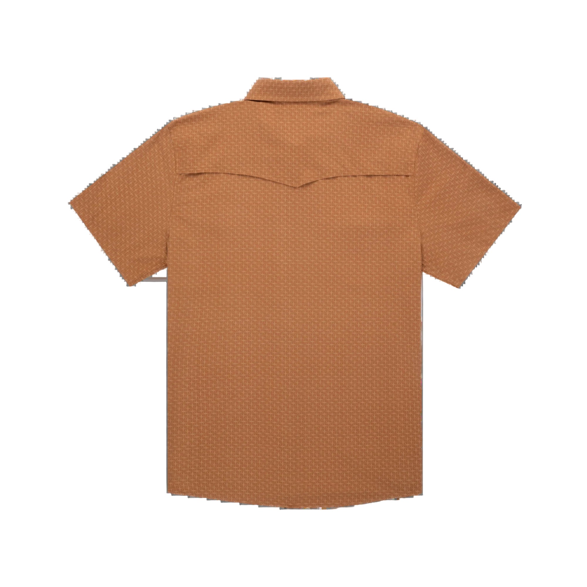 Men's Poncho "The Littlefield" Short Sleeve Button Up Shirt