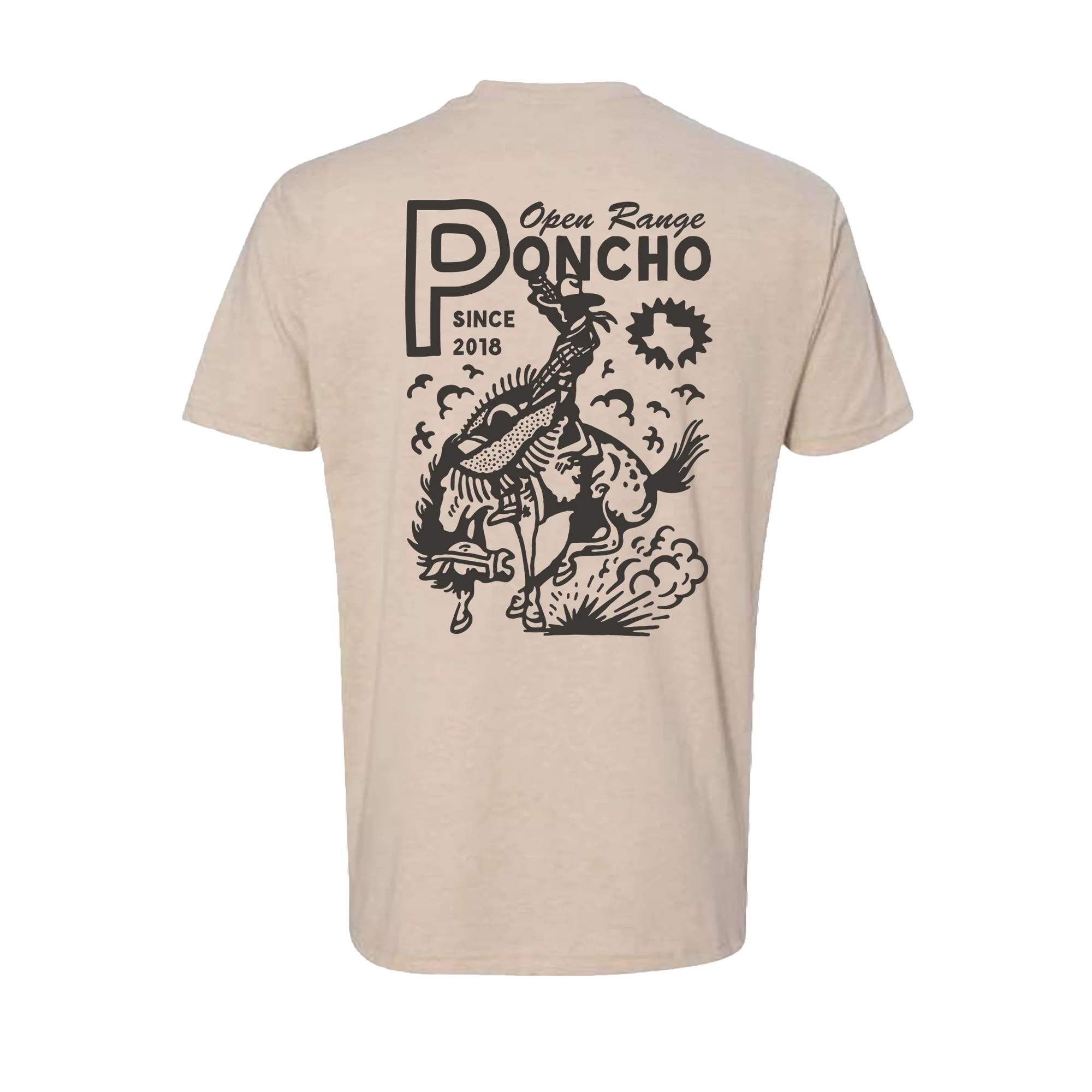 Men's Poncho "The Open Range" T-shirt