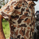 Men's Poncho "The Paloma" Short Sleeve Snap Shirt