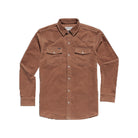 Men's Poncho "The Red Bud" Long Sleeve Snap Shirt