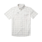 Men's Poncho The Whitefish White Plaid Short Sleeve Shirt