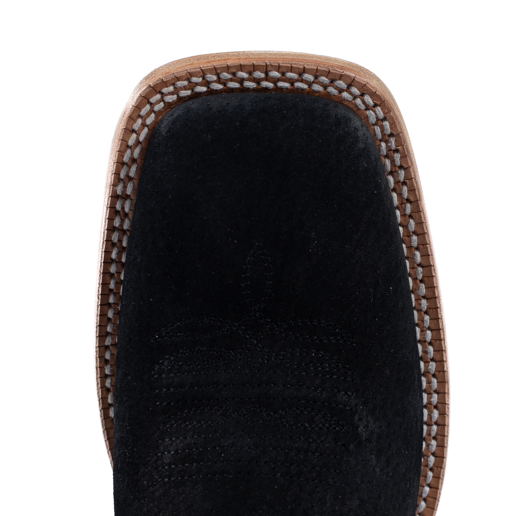 Men's R. Watson Boar Wide Square with 11″ Barn Red Cowhide Top RW8600-2