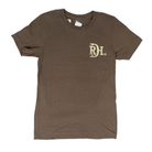 Men's Red Dirt Hat Co Birdshot Brown T-shirt RDHC-T-198
