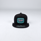 Men's Red Dirt Hat Co Black/White Peppermint Patty Snapback RDHC-626
