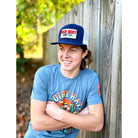 Men's Red Dirt Hat Co Faded Denim Cap RDHC-493 - Crazy House Western Wear