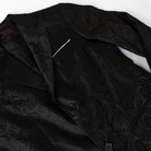 Men's Rock and Roll Black Paisley Sports Coat BM96C07478