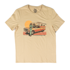 Men's Rock and Roll Denim Dale's Truck Graphic T-shirt BU21T07863