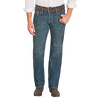 Men's Rock and Roll Denim Straight Embroidered Pistol Straight Jeans BM1PD08013