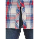 Men's Rock and Roll Plaid Long Sleeve Snap Shirt BMN2S07660