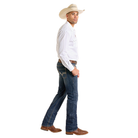 Men's Rock & Roll Raised Denim Pistol Stackable Jeans BMSPD06693 - Crazy House Western Wear