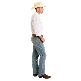 Men's Rock & Roll Two Tone Emb Alpha Jeans BMHBD06692 - Crazy House Western Wear