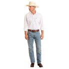 Men's Rock & Roll Two Tone Emb Alpha Jeans BMHBD06692 - Crazy House Western Wear