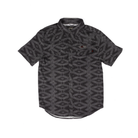 Men's Rock and Roll X Koe Black Aztec Modern Fit Tek Shirt BMN3S09636