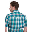 Men's Roper Short Sleeve Sunset Plaid Button Down Shirt 03-002-0378-3021