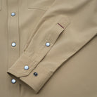 Men's SanJac Khaki Long Sleeve Snap Up COAHUILA-L/S-TAN - Crazy House Western Wear
