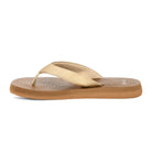 Men's Sanuk Champagne Yogo Mat II Metallic Flip Flops 1169730-CHMP