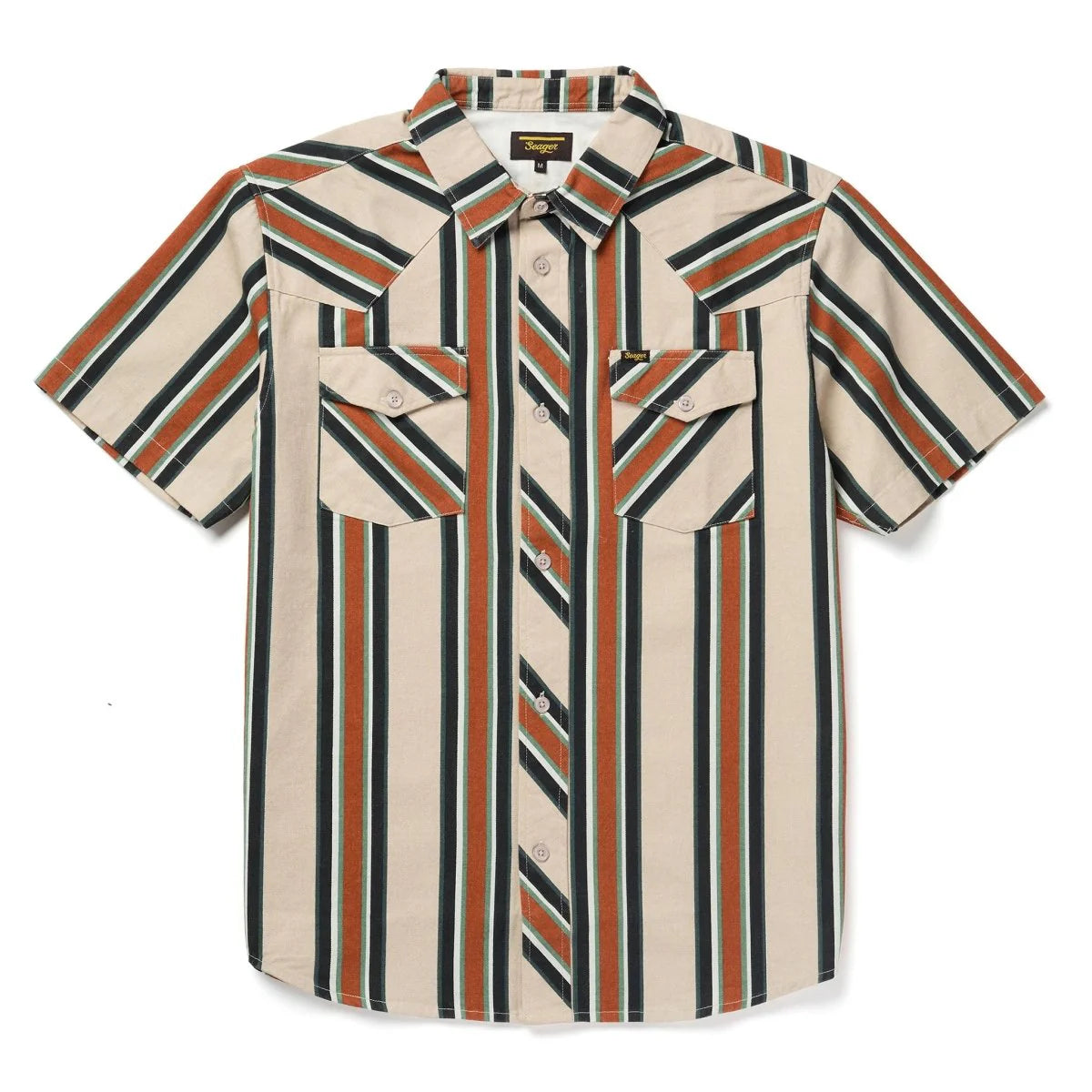 Men's Seager Amarillo Stripe Shirt MSSP25AMARSTN - Crazy House Western Wear